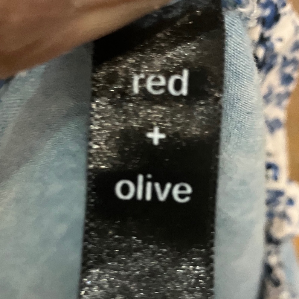 Red + Olive boho dress - Picture 10 of 15